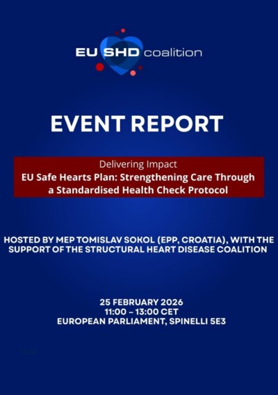 Event Report: EU Safe Hearts Plan on Strengthening Care Through a Standardised Health Check Protocol